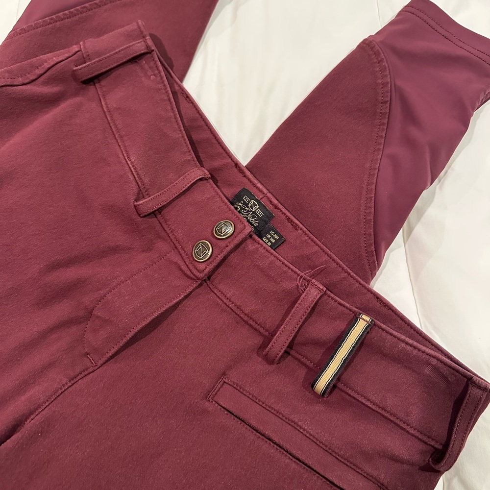 Noble Outfitters Maroon Riding Breeches